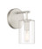 Hailie One Light Wall Sconce in Satin Nickel (46|55661-SN)