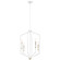 Armand Four Light Foyer Pendant in White (12|52351WH)