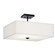 Shailene Three Light Semi Flush Mount in Black (12|43693BK)