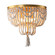 Candia Four Light Chandelier in Antique Gold (374|F22114-4W)