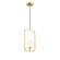 Loreto One Light Pendant in Bissen Brass (508|KPN1105-1)