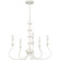 Adela Five Light Chandelier in Antique White (10|AEL5024AWH)