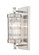Archer One Light Wall Sconce in Brushed Nickel (224|344-1S-BN)