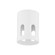 Tatum One Light Flush Mount in Aged Brass/Ceramic Raw Matte White (428|H474501B-AGB/CMW)