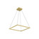 Piazza LED Pendant in Brushed Gold (347|PD88124-BG)