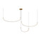 Talis LED Pendant in Brushed Gold (347|MP89370-BG) Talis LED Pendant in Brushed Gold (347|MP89370-BG)