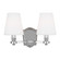 Paisley Two Light Vanity in Polished Nickel (454|AV1002PN)