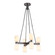 Lucian Eight Light Chandelier in Urban Bronze/Alabaster (452|CH338822UBAR)