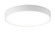 Plato One Light Flush Mount in White (423|M13702WH)