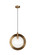 Astro One Light Pendant in Aged Gold Brass (423|C80711AGCL)