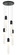 Aydin LED Pendant in Matte Black (423|C65805MB)