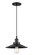 Bulstrode'S Workshop One Light Pendant in Black (423|C46111BKBK)