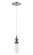 Bulstrode'S Workshop One Light Pendant in Chrome (423|C46100CH)