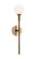 Candlestix One Light Wall Sconce in Aged Gold Brass (423|W64801AGOP)