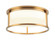 Framerton Two Light Ceiling Mount in Aged Gold Brass (423|M15002AG)
