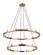 Cascadian 21 Light Chandelier in Aged Gold Brass (423|C75221AG)