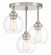 Glenda Three Light Semi Flush Mount in Brushed Polished Nickel (46|56253-BNK)