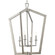 Galloway Four Light Foyer Pendant in Brushed Nickel (54|P500378-009)