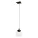 Aragon One Light Mini Pendant in Black (107|49761-04)