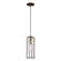 Glenbrook One Light Pendant in Bronze w/Antique Brass (107|49713-07)