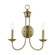 Estate Two Light Wall Sconce in Antique Brass (107|42682-01)