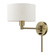 Swing Arm Wall Lamps One Light Swing Arm Wall Lamp in Antique Brass (107|40940-01)