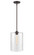 Moven One Light Mini Pendant in Rubbed Bronze (59|9611-RBZ)