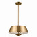 Luella Three Light Pendant/Semi Flush in Brushed Natural Brass (12|52542BNB)