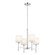 Ali Four Light Chandelier in Polished Nickel (12|52504PN)