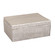 Square Linen Box in Antique Nickel (45|H0807-10665)
