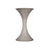 Hourglass Planter in Weathered Gray (45|H0117-10550)