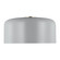 Malone One Light Flush Mount in Matte Grey (454|7705401-118) Malone One Light Flush Mount in Matte Grey (454|7705401-118)