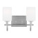 Oak Moore Two Light Bath Vanity in Brushed Nickel (454|4457102-962)