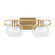 Codyn Two Light Bath Vanity in Satin Brass (454|4455702-848)