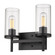 Winslett BLK Two Light Bath Vanity in Matte Black (62|7011-BA2 BLK-CLR)