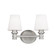 Xavierre Two Light Vanity in Satin Nickel (454|VS22102SN)