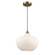 Aristo One Light Pendant in Antique Gold (110|16181 AG)