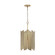 Xavier Six Light Pendant in Aged Brass (65|333461AD)