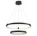 Mayer LED Chandelier in Matte Black (159|V6-L7-7120-50-89)