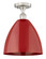 Edison One Light Semi-Flush Mount in Brushed Satin Nickel (405|616-1F-SN-MBD-12-RD)