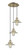 Franklin Restoration Three Light Pendant in Antique Brass (405|113F-3P-AB-G2)