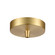 Custom Cord Single Port Round Canopy & Hardware in Antique Brass (405|100-AB)