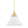 Mica One Light Pendant in Aged Brass (428|H709701L-AGB/TWH)