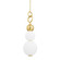 Perrin LED Pendant in Aged Brass (70|PI1890701-AGB)