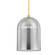 Dorval LED Pendant in Aged Brass (70|8713-AGB)