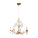 Shannon Eight Light Chandelier in Antique Gild (454|CC1608ADB)