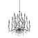 Aveline 12 Light Chandelier in Blackened Silver Leaf (68|414-34-BSL)