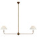 Piaf LED Linear Pendant in Antique Gild (268|TOB 5455AG-L)