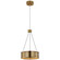 Connery LED Pendant in Antique-Burnished Brass (268|CHC 1610AB)