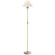 Caspian LED Floor Lamp in Antique-Burnished Brass and Alabaster (268|CHA 9145AB/ALB-L)